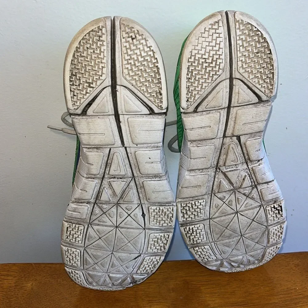 MEN’S NIKE FREE 3.0 TRAINING SHOES SIZE 10.5 IN POISON GREEN/HYPER BLUE